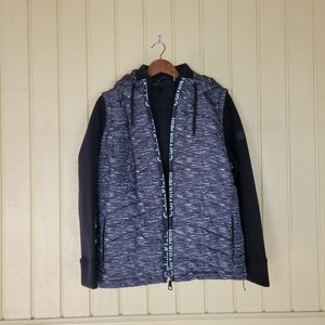 Calvin Klien black double zip jacket size Xlarge   Color: black